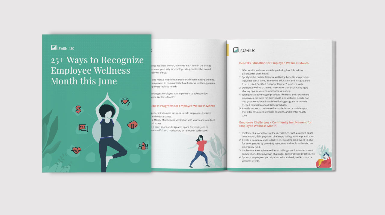 Download the 25+ Ways to Recognize Employee Wellness Month guide